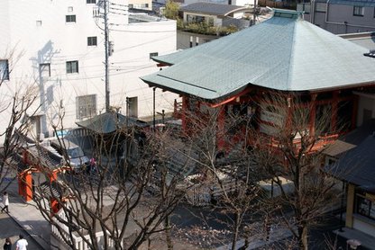 2011/04/02;毘沙門天と桜