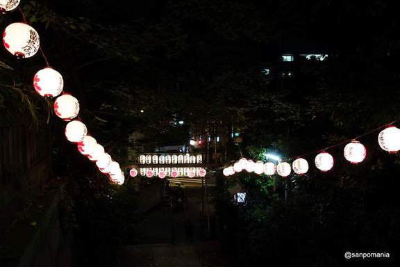 2013/09/14;筑土八幡神社の祭り提灯