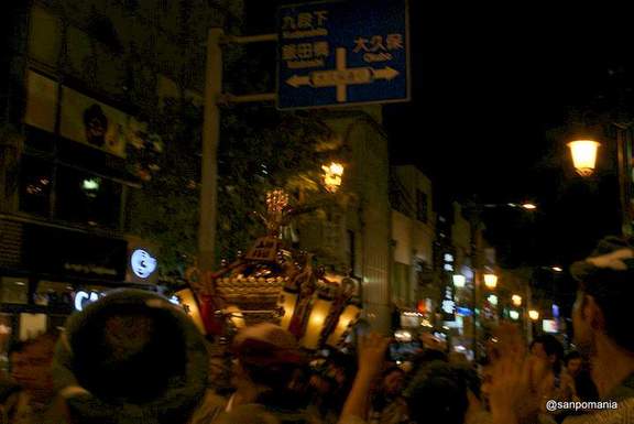 2013/09/22;赤城神社のお祭り六丁目のお神輿