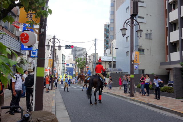 2014/09/15;交通安全パレードの馬